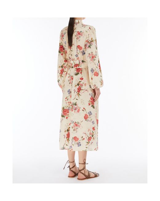 Weekend by Maxmara Natural Silk Crêpe De Chine Shirt Dress