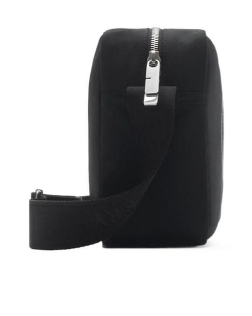 Burberry Black Orkney Logo Embellished Crossbody Bag for men