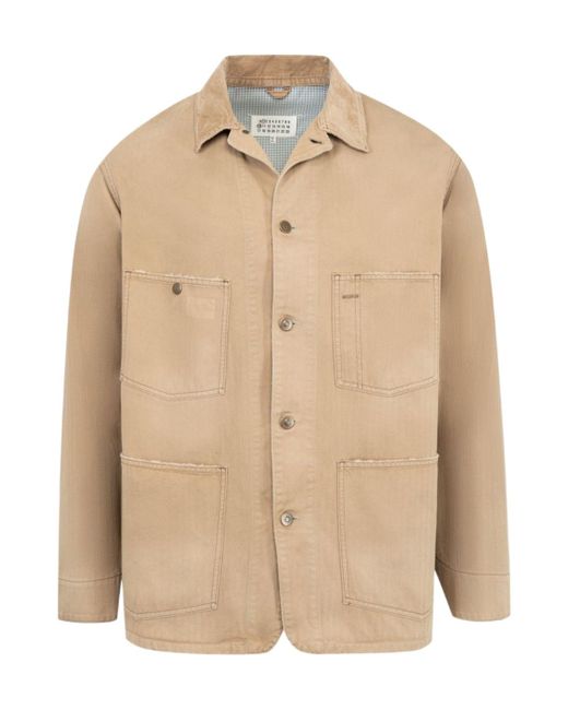 Maison Margiela Natural Denim Jacket for men