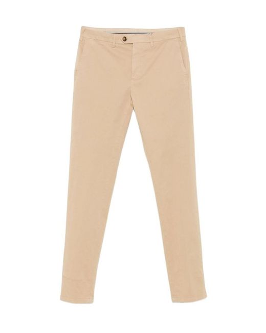 Canali Natural Gabardine Trousers for men