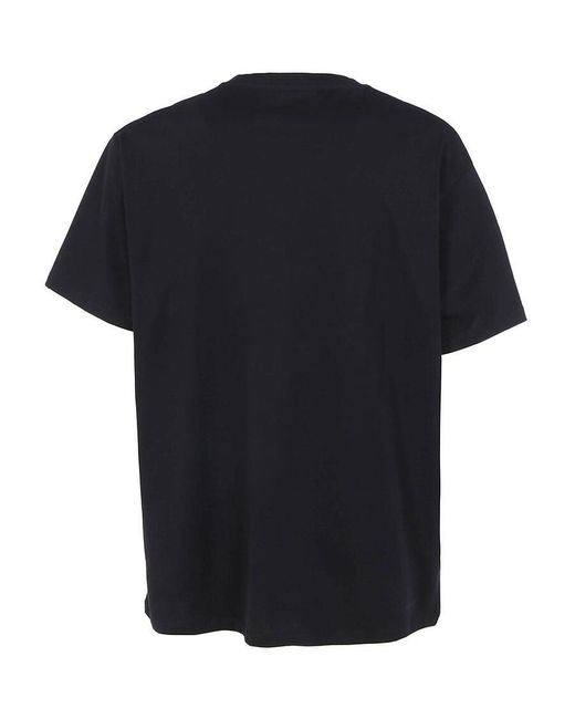 Neil Barrett Black Graphic Printed T-Shirt for men