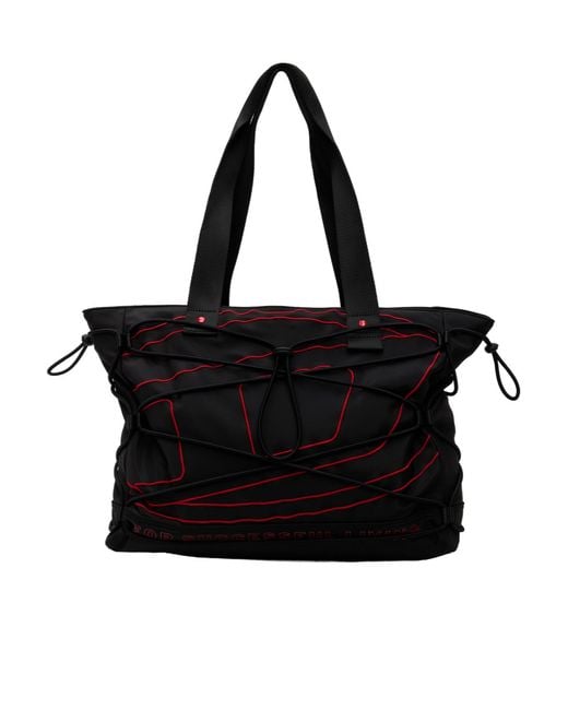 DIESEL Black Tech-D M X Tote for men