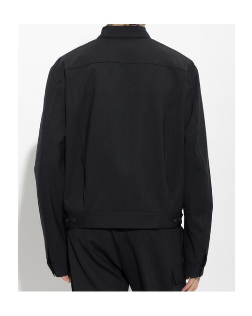 DSquared² Blue Collared Long-Sleeved Casual Jacket for men