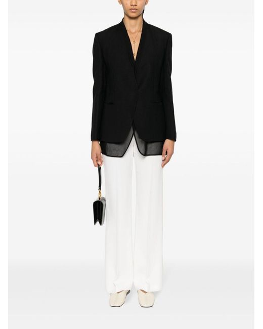 Brunello Cucinelli Black Single Breasted Jacket