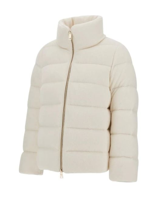 Herno Natural Short Padded Jacket