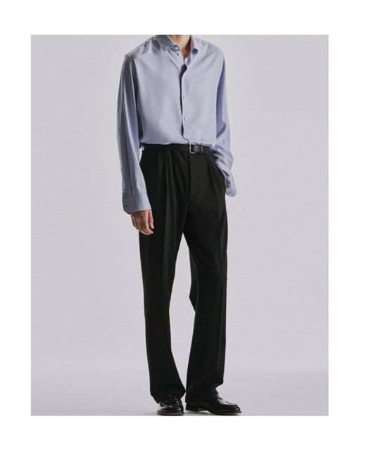 The Row Blue Paxon Shirt for men