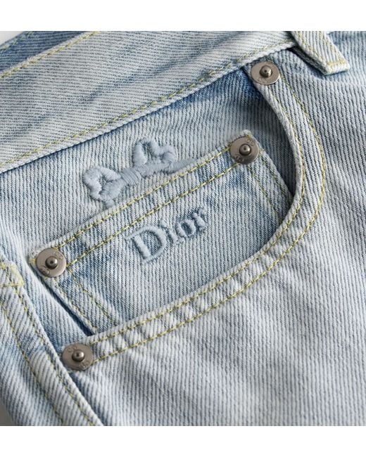 Dior Blue Flared Jeans
