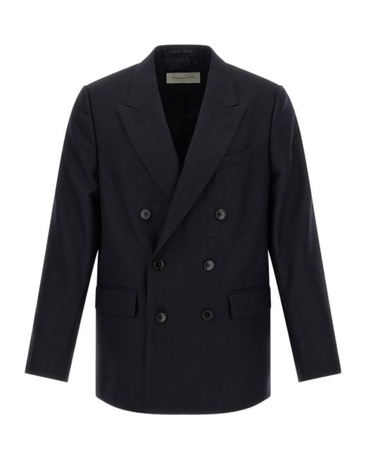Dries Van Noten Blue 'Buforden' Blazer