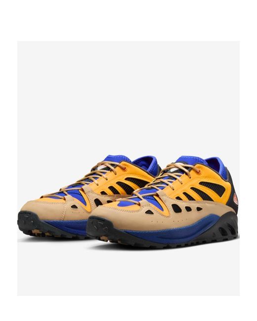 Nike Blue Acg Air Exploraid Panelled Sneakers for men