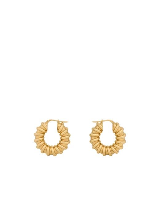Céline Metallic Défilé Torsade Hoops
