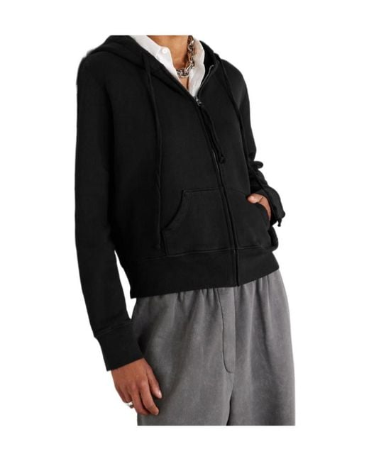 Nili Lotan Black Long-Sleeved Hoodie