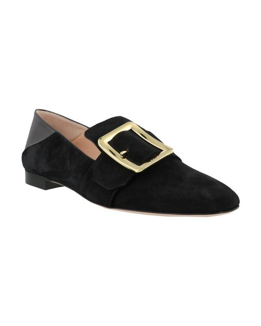 Bally Black Janelle Buckle Ring Love Shoes