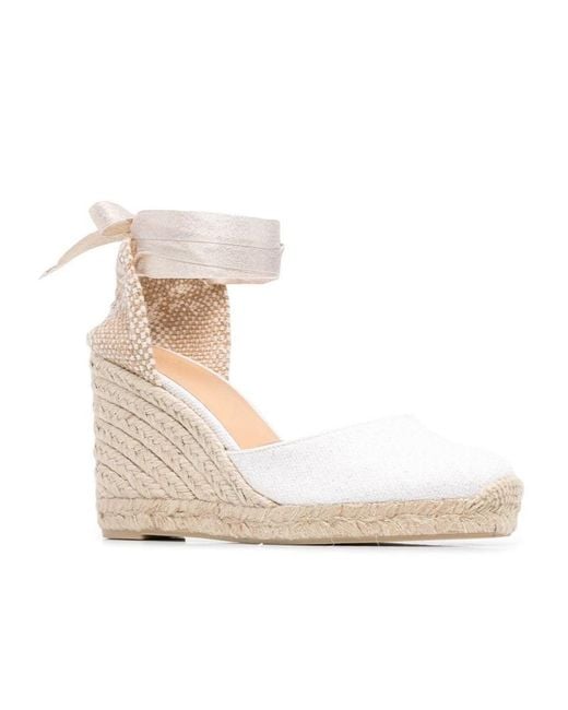 Castaner Natural Castañer Carina Almond Toe Espadrilles