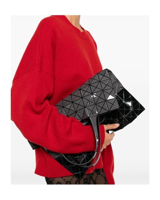 Issey Miyake Black Prism Bicolor Shopping Bag