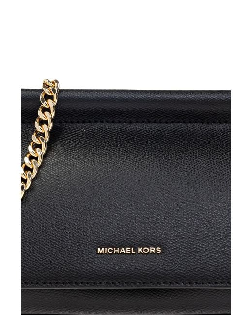 MICHAEL Michael Kors Black Carmine Medium Pochette