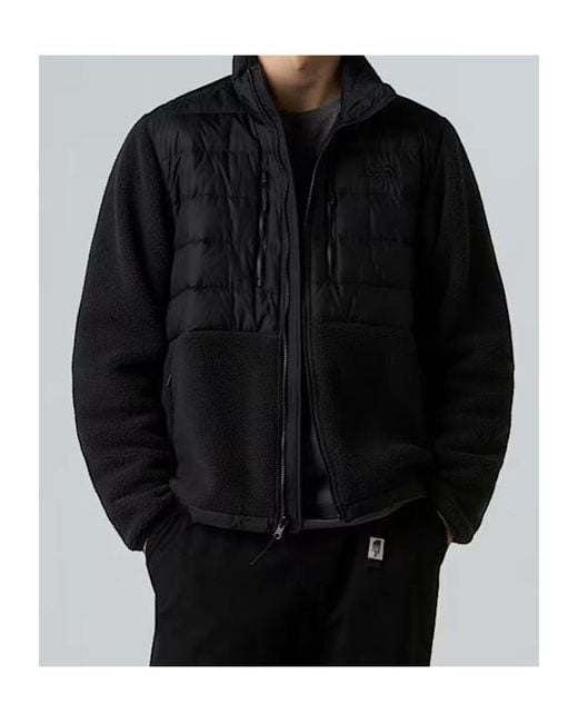 The North Face Black Rmst Denali Tek Hybrid Jacket for men