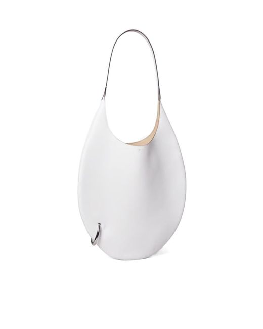 Tory Burch White Pierced Handbag