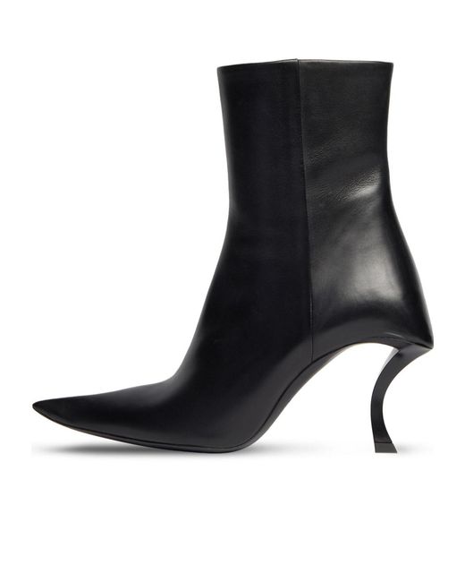 Balenciaga Black Hourglass Booties