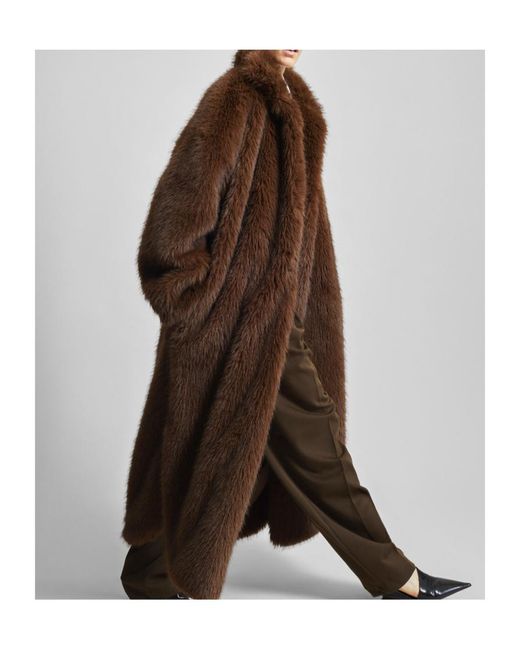 Frankie Shop Brown Long-Sleeved Coat