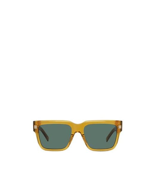 Givenchy Green Eyewear Gvday Square Frame Sunglasses for men