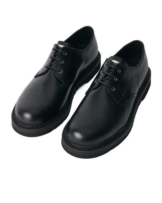 Our Legacy Black Trampler Derby Shoes for men