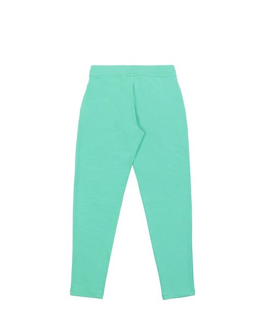 EA7 Green Logo Printed Sweatpants
