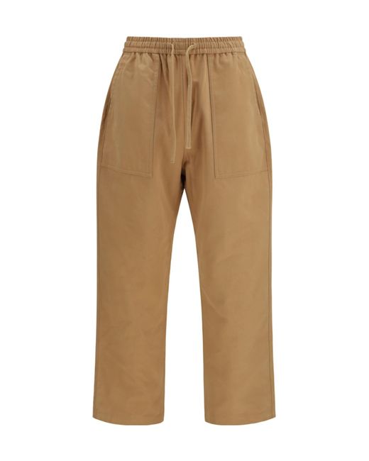 Maison Kitsuné Natural Maison Kitsuné Workwear Pants for men