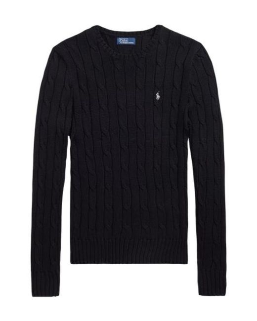 Polo Ralph Lauren Blue Pony Embroidered Crewneck Jumper