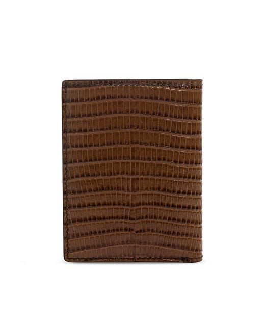 Tom Ford Brown Foldable Wallet for men