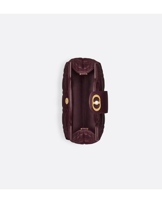 Dior Purple Jolie Top Handle Mini Bag