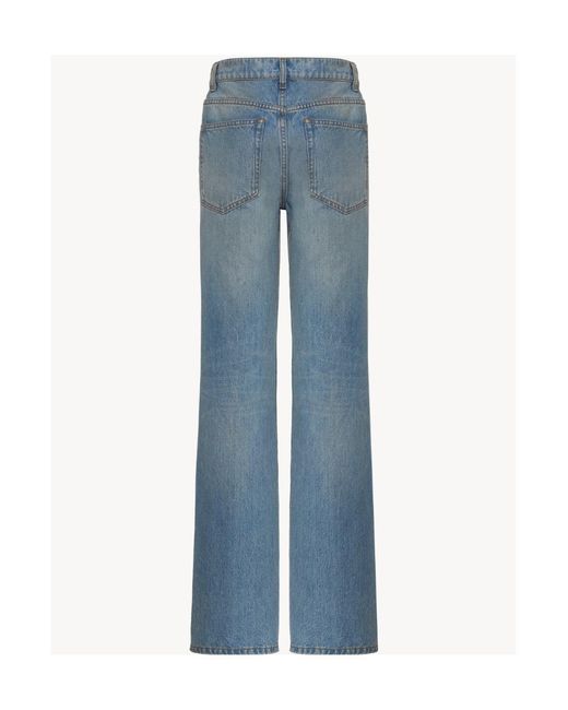 The Row Blue Logo Jeans