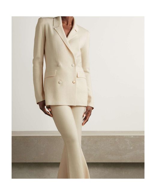 Gabriela Hearst Natural Bowen Blazer