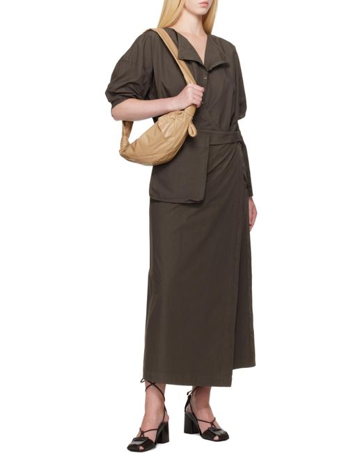 Lemaire Gray Buttoned Skirt