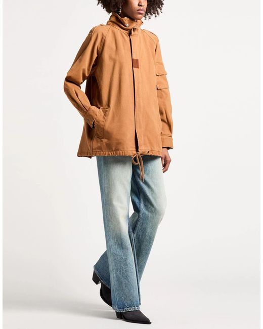 MM6 by Maison Margiela Brown Casual Jacket