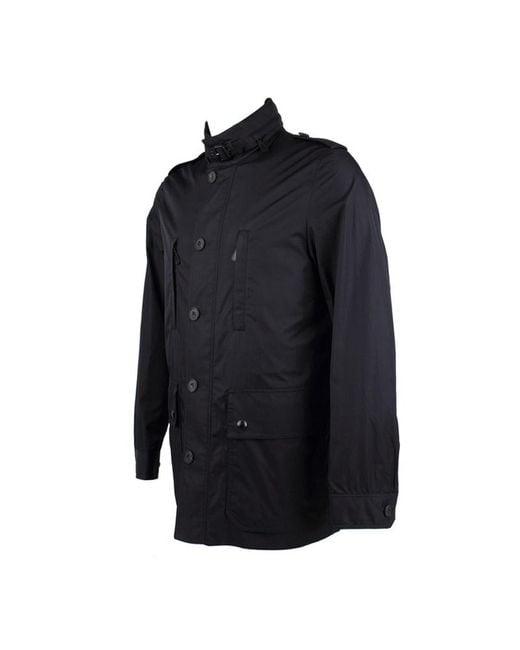Burberry Blue Long-Sleeved Casual Jacket for men