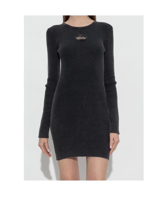 DIESEL Black M-Anchorage-Ls Mini Dress