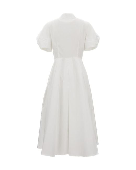 Erdem White Shirt Dresses