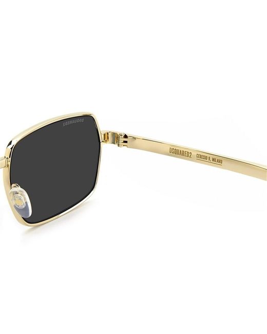 DSquared² White Full-Rim Sunglasses for men