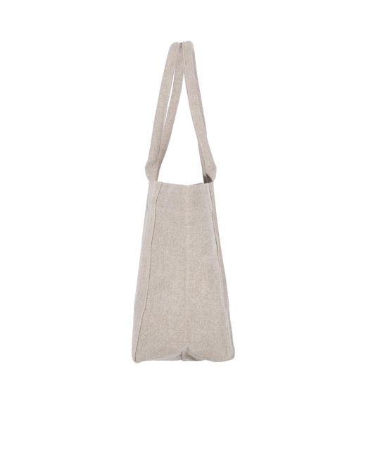Isabel Marant White Yenk Shopper Bag