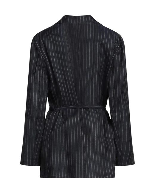 Brunello Cucinelli Black Double-Breasted Blazer