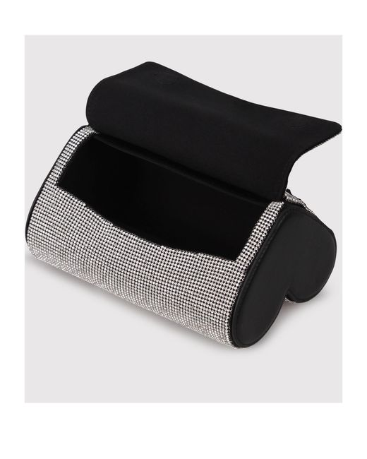 Kara Metallic Crush Mesh Clutch Bag