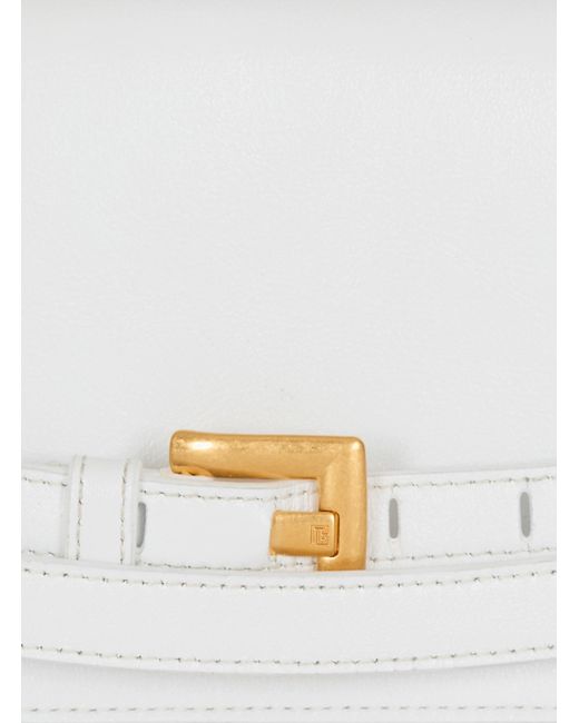 Balmain White Shuffle Chain Linked Wallet