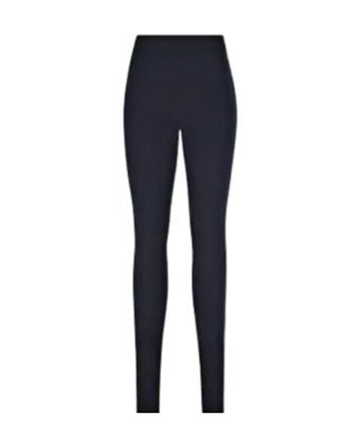 Loro Piana Blue Alpe Otro Ribbed Leggigs