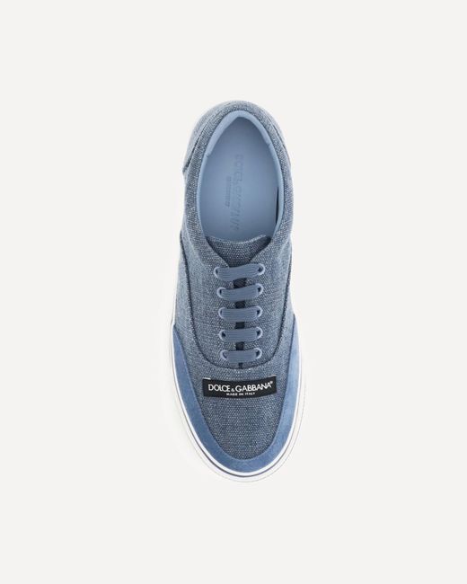 Dolce & Gabbana Blue Dg Sailing Sneakers for men