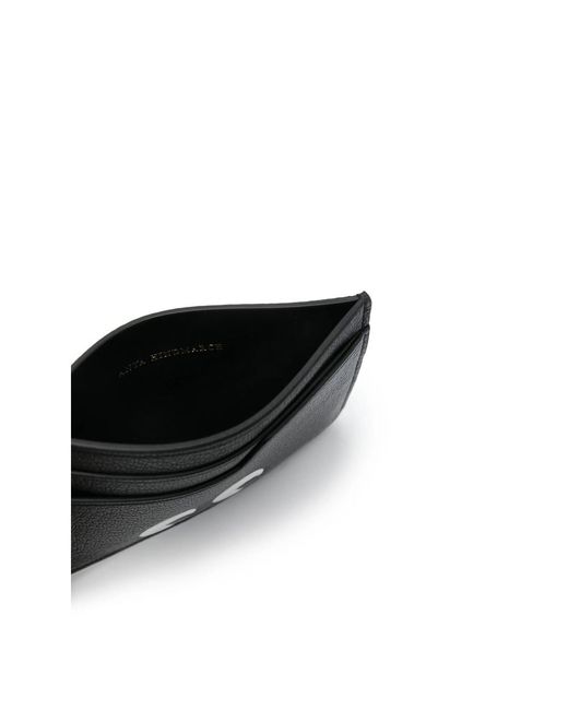 Anya Hindmarch Black Eyes Cardholder