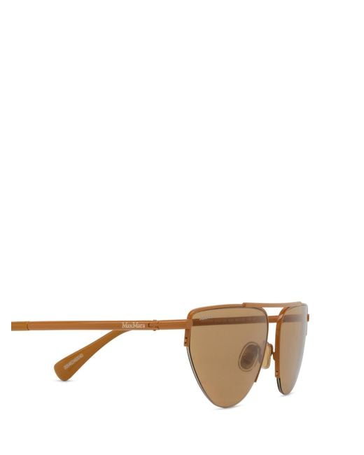 Max Mara Multicolor Aviator Sunglasses