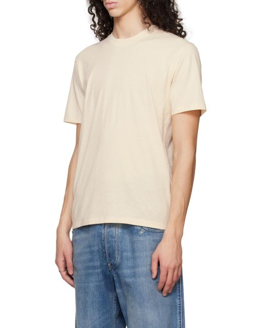Maison Margiela White 3 Pack Crewneck T-Shirt for men