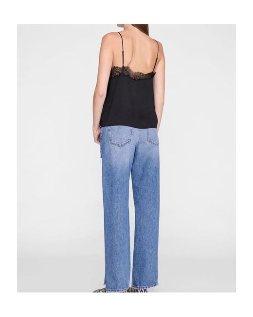 Anine Bing Black Mael Camisole