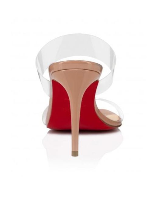 Christian Louboutin White Open-Toed High-Heeled Sandals