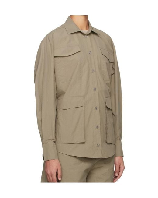 Paris Georgia Natural Lapel Shirt